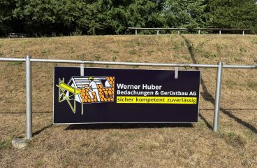 Neuer Bandensponsor